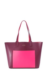 Двусторонняя объемная сумка с короткими ручками Posey Kate Spade New York