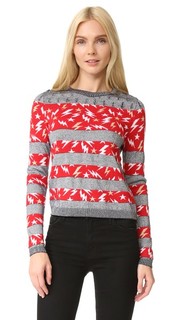 Свитер в полоску с изображениями молний Just Cavalli
