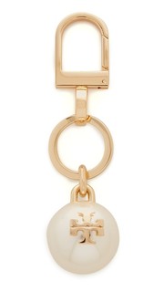 Брелок с искусственным жемчугом и логотипом Tory Burch