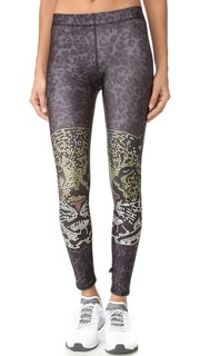 Спортивные леггинсы Leopard с кристаллами Terez