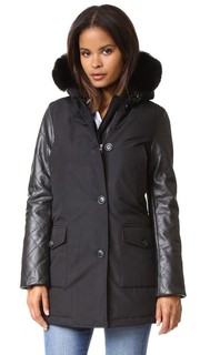 Кожаная парка Arctic Woolrich