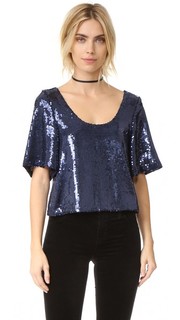 Футболка Night Fever с блестками Free People
