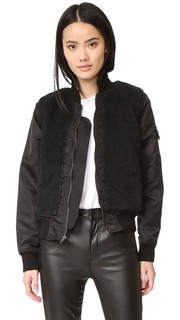 Aviator Sherpa Jacket Mother