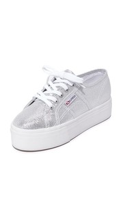 Кроссовки на платформе 2790 Lame Superga