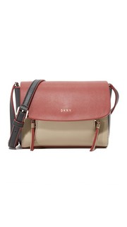 Миниатюрная сумка через плечо Grennwich с клапаном Dkny