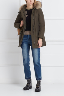 Парка с мехом енота Woolrich