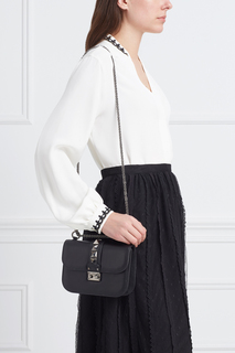 Кожаная сумка Lock Valentino