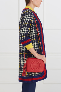 Кожаная сумка Soho Gucci