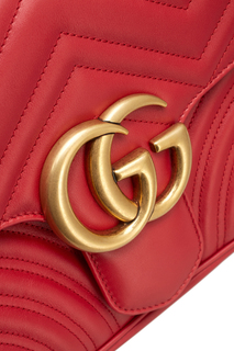 Кожаная сумка Marmont Gucci