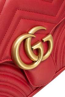 Кожаная сумка Marmont Gucci