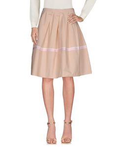 Юбка до колена JIL Sander Navy