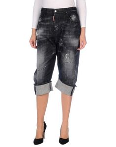 Джинсовые брюки-капри Dsquared2