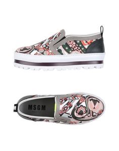 Низкие кеды и кроссовки Msgm