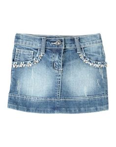 Джинсовая юбка Miss Blumarine Jeans