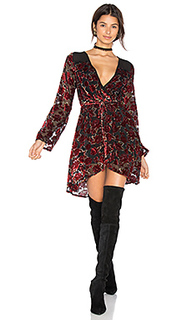 Burnout floral wrap dress - Band of Gypsies