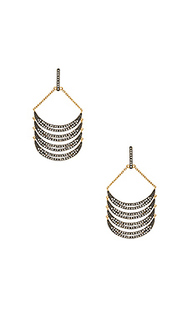 Curve chandelier earrings - Rebecca Minkoff