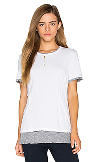 Double layer short sleeve tee - MONROW