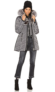 Telluride jacket with asiatic silver fox and asiatic rabbit fur - Nicole Benisti
