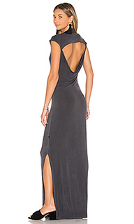 Mock neck drape maxi - NYTT