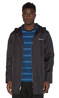 Insulated long hooded coach jacket - Stussy