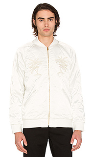 Атласная куртка palm - Stussy