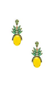 Pineapple studs - Elizabeth Cole