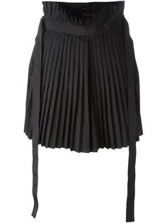 плиссированная юбка  Sacai