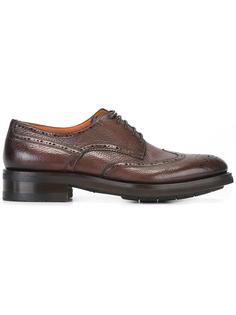 туфли броги Santoni