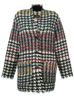твидовая куртка 'Diana' в ломаную клетку Isabel Marant