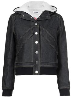 denim hooded jacket  Courrèges