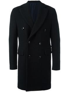 двубортное пальто  Mp  Massimo Piombo