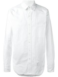 рубашка с потертой отделкой Thom Browne