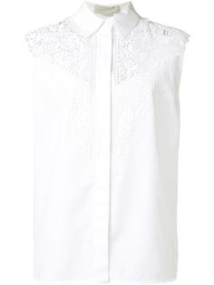 lace detail sleeveless shirt Stella McCartney