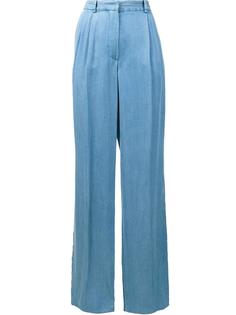 wide leg chambray trousers Sonia Rykiel
