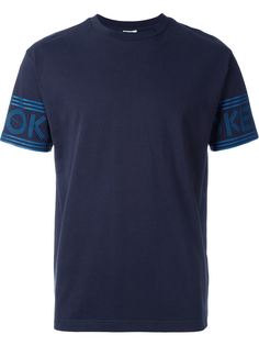 футболка с контрастными рукавами  Kenzo