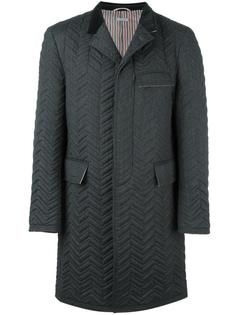 пуховое пальто Thom Browne