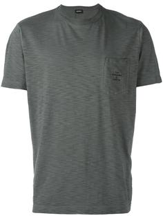 футболка с нагрудным карманом Diesel