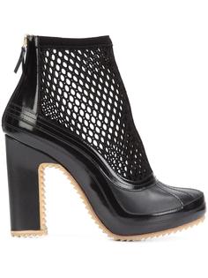 Pierre Hardy X Sacai mesh ankle boots Pierre Hardy