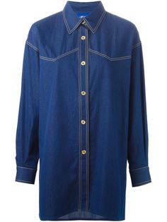 джинсовая рубашка  Guy Laroche Vintage