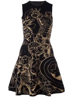 трикотажное платье 'Lightning'  Philipp Plein