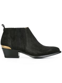 chunky heel ankle boots Buttero