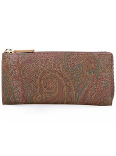 кошелек на молнии Etro