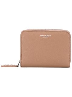 кошелек на молнии Saint Laurent