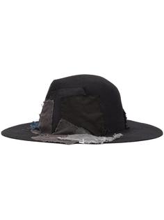 patch detailing fedora hat Greg Lauren