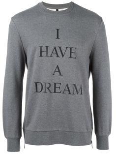 толстовка 'I have a dream'  Neil Barrett