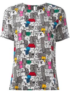 футболка с рисунком 'Cats &amp; Dogs' Ultràchic