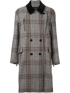 пальто 'Friso'  в клетку  Isabel Marant