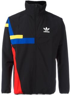 спортивная куртка с деталями колор-блок Adidas