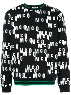 толстовка с принтом логотипа McQ Alexander McQueen