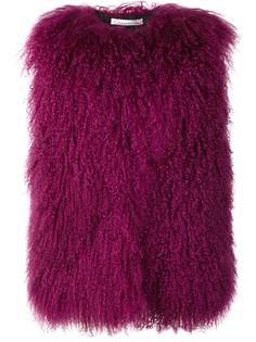 shearling gilet Oscar de la Renta
